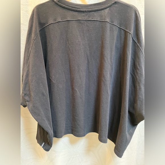 Organic Cotton Flowy Oversized Shirt, Fair Trade by Known Supply. Non-smoking. - Picture 3 of 7